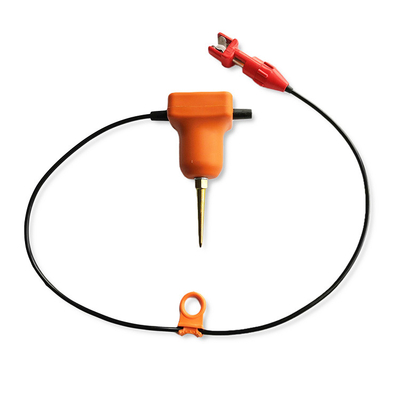 Desprendible anaranjado - lazos usados para el cable 4,6 milímetro O.D del geófono