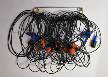 calidad  SG10 Seismic Geophone String 10Hz With SH17-WCR-2M2F Connector Fábrica