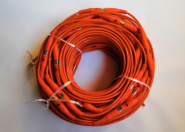 calidad  5 Meter Spaced Seismic Cable / 32 Channel Resistivity Cable Eco - Friendly Fábrica